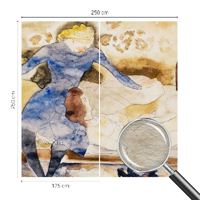 Tapet foto pe vlies Feminin fred