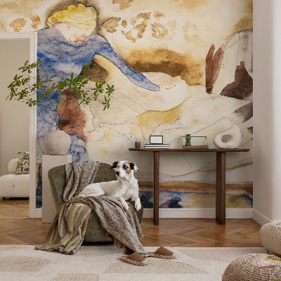 Tapet foto pe vlies Feminin fred