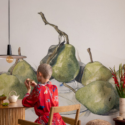 Fototapet vlies imprimat Akvarelpærer