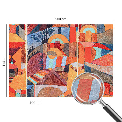 Fototapet pe perete Farverig mosaik