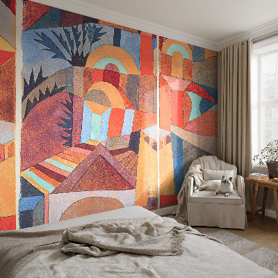 Fototapet pe perete Farverig mosaik