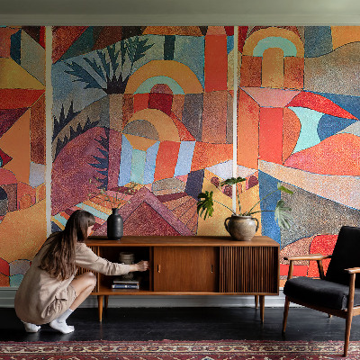 Fototapet pe perete Farverig mosaik