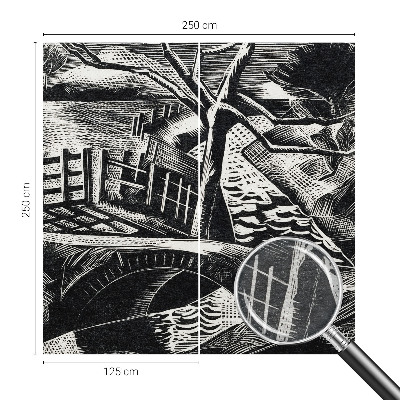 Fototapet vlies pentru copii Arkitektonisk landskab