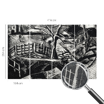 Fototapet vlies pentru copii Arkitektonisk landskab