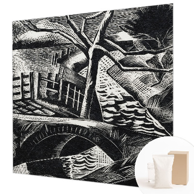 Fototapet vlies pentru copii Arkitektonisk landskab