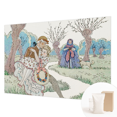 Tapet foto Romantisk scene