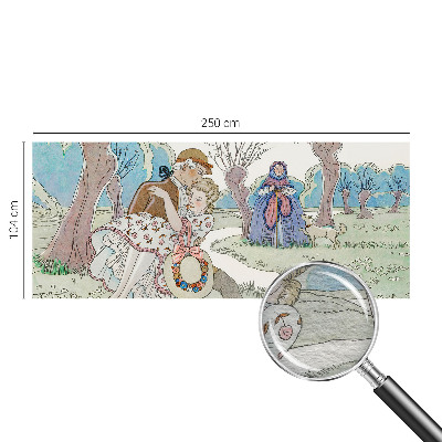 Tapet foto Romantisk scene