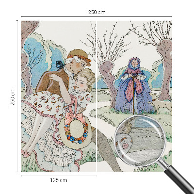 Tapet foto Romantisk scene