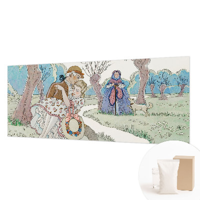 Tapet foto Romantisk scene