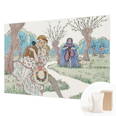 Tapet foto Romantisk scene