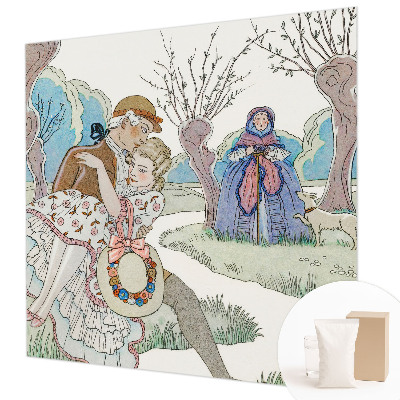 Tapet foto Romantisk scene