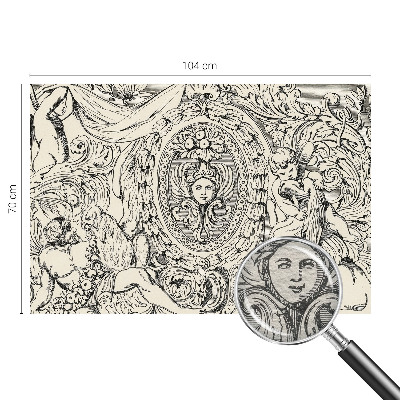 Tapet foto decorativ Et væld af ornamenter