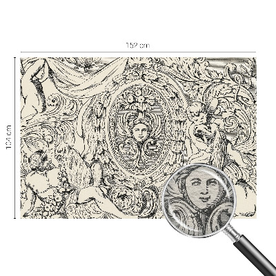 Tapet foto decorativ Et væld af ornamenter