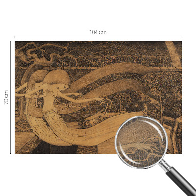 Fototapet la comandă pentru dormitor Surrealistiske figurer