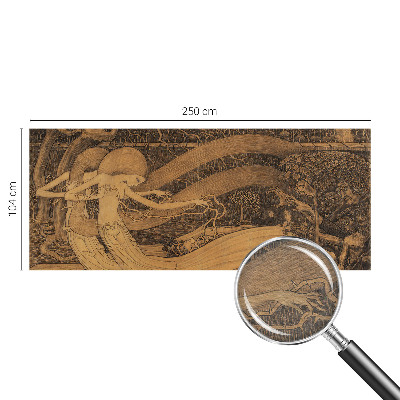 Fototapet la comandă pentru dormitor Surrealistiske figurer