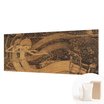 Fototapet la comandă pentru dormitor Surrealistiske figurer