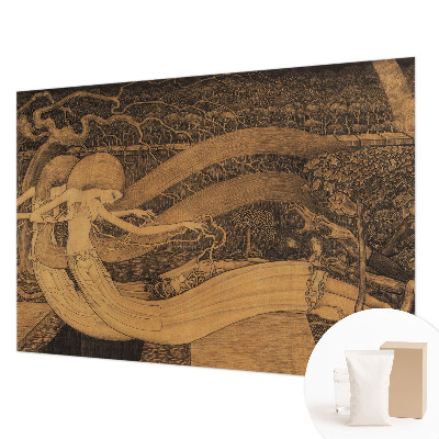 Fototapet la comandă pentru dormitor Surrealistiske figurer