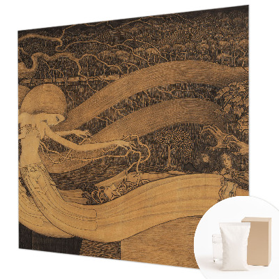 Fototapet la comandă pentru dormitor Surrealistiske figurer