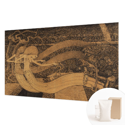 Fototapet la comandă pentru dormitor Surrealistiske figurer