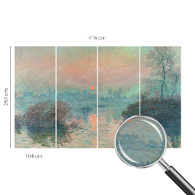 Fototapet pentru living Atmosfærisk tusmørke