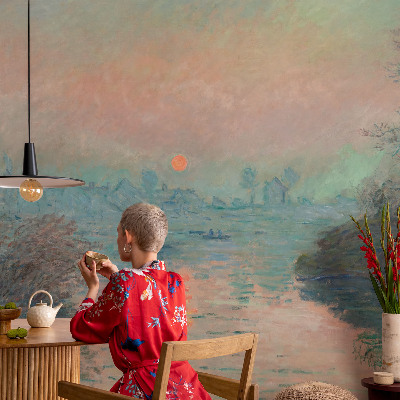 Fototapet pentru living Atmosfærisk tusmørke