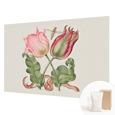 Fototapet cu motiv floral cu lalele