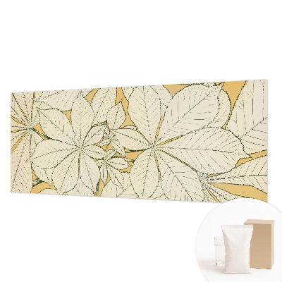 Fototapet vlies pentru living Kastanjeblade