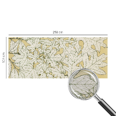 Fototapet vlies imprimat Træblade