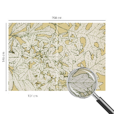 Fototapet vlies imprimat Træblade