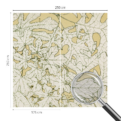 Fototapet vlies imprimat Træblade
