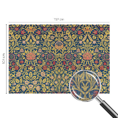 Fototapet vlies pentru dormitor Blomstermønster