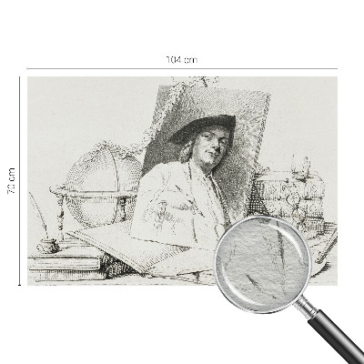 Tapet foto Kunstnerisk portræt