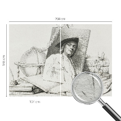 Tapet foto Kunstnerisk portræt