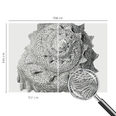 Tapet foto decorativ Naturens kunst