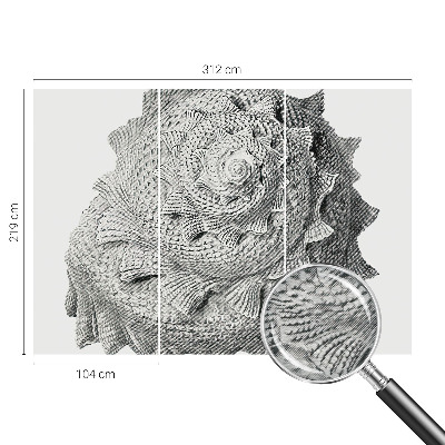 Tapet foto decorativ Naturens kunst