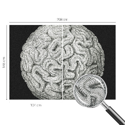 Fototapet pe perete Sfærisk struktur