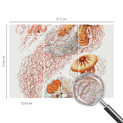 Fototapet modern pentru living Fancy vandmænd