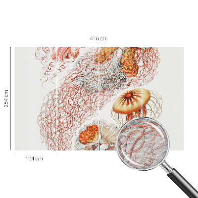 Fototapet modern pentru living Fancy vandmænd