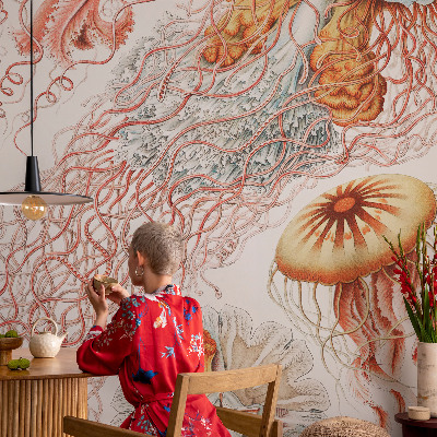 Fototapet modern pentru living Fancy vandmænd