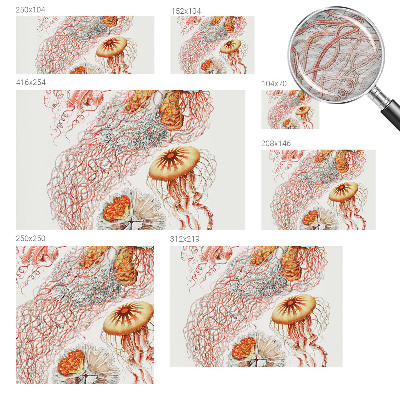 Fototapet modern pentru living Fancy vandmænd