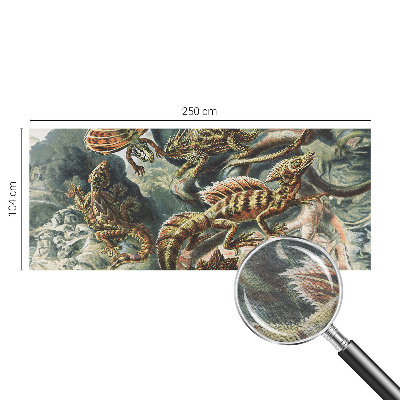 Fototapet modern Eksotiske krybdyr