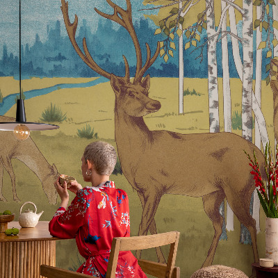 Fototapet pentru living Skovharmoni