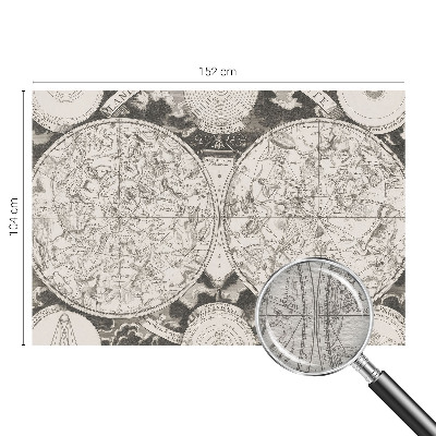 Fototapet pentru dormitor Stjernekort