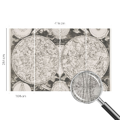 Fototapet pentru dormitor Stjernekort