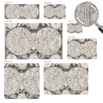 Fototapet pentru dormitor Stjernekort