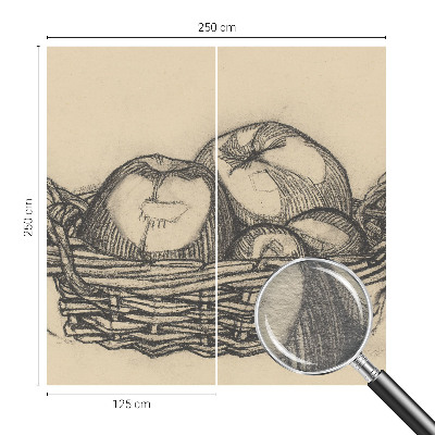 Tapet foto vlies Frugtkurv