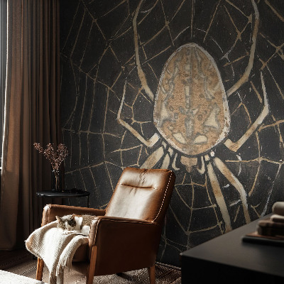 Fototapet vlies imprimat Edderkoppens spind