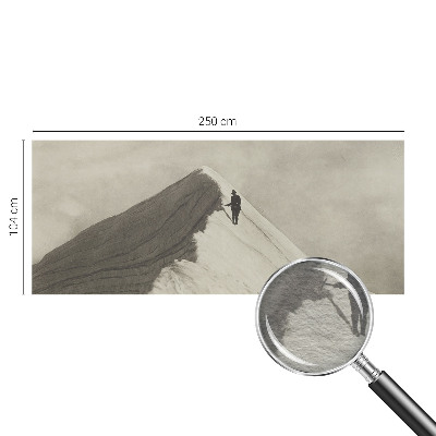 Fototapet vlies pentru living Ensom klatrer