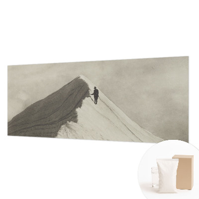 Fototapet vlies pentru living Ensom klatrer