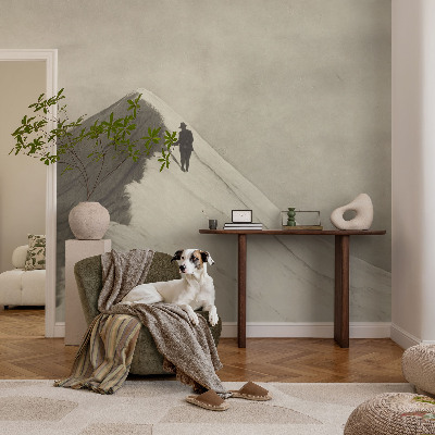 Fototapet vlies pentru living Ensom klatrer